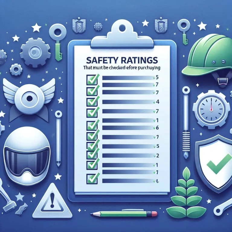 구매 전 반드시 확인해야 할 안전 등급과 체크리스트